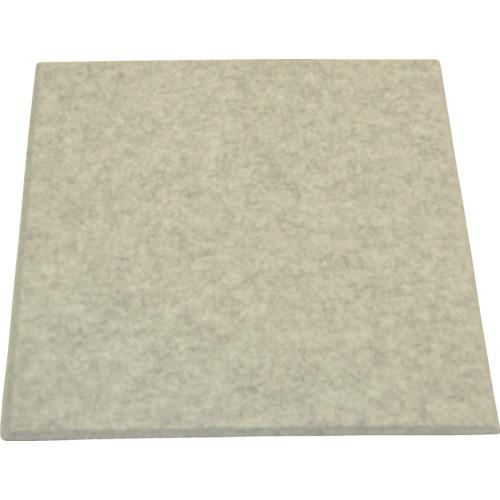 Light sound absorbing felt 400 x 400 x 9 gray