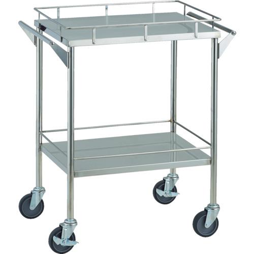 รถบรรทุก SUS ต้านเชื้อแบคทีเรีย TRUSCO พร้อมราวจับบนและล่าง มือจับทั้ง 450X300