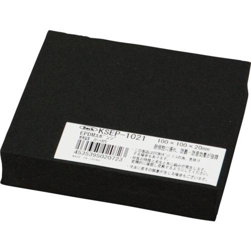 光　ＥＰＤＭスポンジ　１００Ｘ１００　２０ｔ　黒