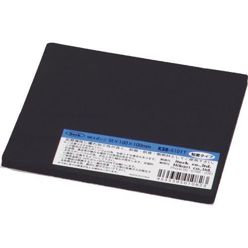 光　スポンジ粘着付　５×１００×１００ｍｍ