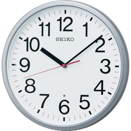 SEIKO radio wall clock diameter 305 x 45 P frame silver metallic