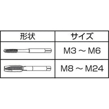 画像をギャラリービューアに読み込む, ＩＳ　ロングジェットタップ　Ｌ＝１００　Ｍ３Ｘ０．５
