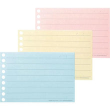 โหลดรูปภาพลงในโปรแกรมดูแกลเลอรี maruman B7E Loose leaf mini 10mm ไม้บรรทัด 3 สี
