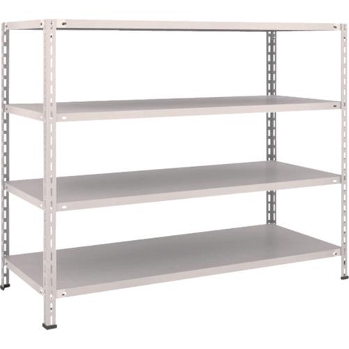 TRUSCO ชั้นกลางน้ำหนักเบา 1500x600x1200 4 ขั้น นีโอเกรย์