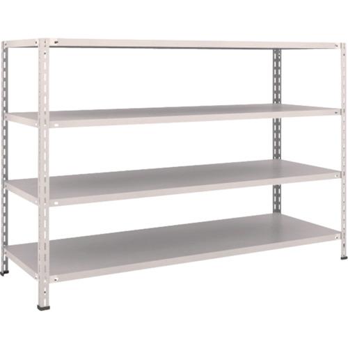 TRUSCO ชั้นกลางน้ำหนักเบา ไร้กลอน 1800x600x1200 4 ขั้น นีโอเกรย์