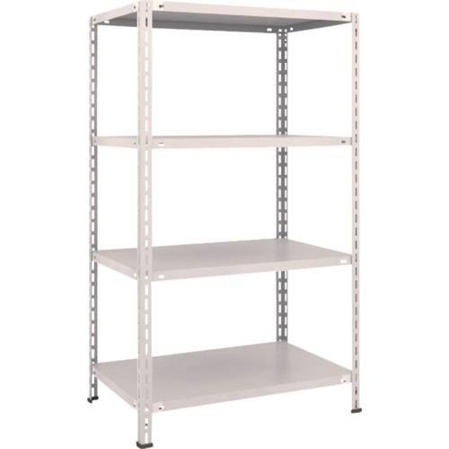 TRUSCO ชั้นวางของ ชั้นกลางน้ำหนักเบา 875 x 600 x 1500 4 ขั้น นีโอเกรย์