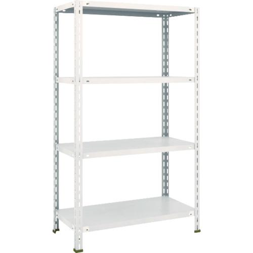 TRUSCO ชั้นวางของ ชั้นกลางน้ำหนักเบา 875 x 450 x 1500 4 ขั้น นีโอเกรย์