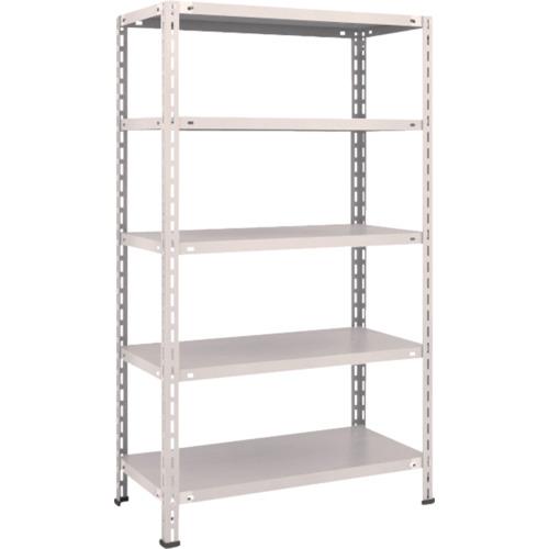 TRUSCO ชั้นวางของ ชั้นกลางน้ำหนักเบา 875 x 450 x 1500 5 ขั้น นีโอเกรย์