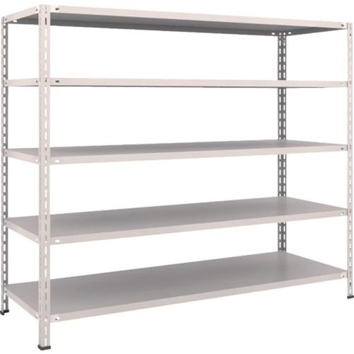 TRUSCO ชั้นกลางน้ำหนักเบา 1800x600x1500 5 ขั้น นีโอเกรย์