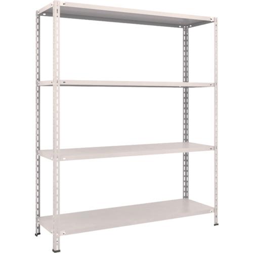 TRUSCO ชั้นกลางน้ำหนักเบา 1500x450x1800 4 ขั้น นีโอเกรย์