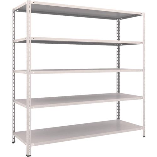 ทรุสโก้ ชั้นกลางน้ำหนักเบา ไร้กลอน 1800x600x1800 5 ขั้น นีโอเกรย์