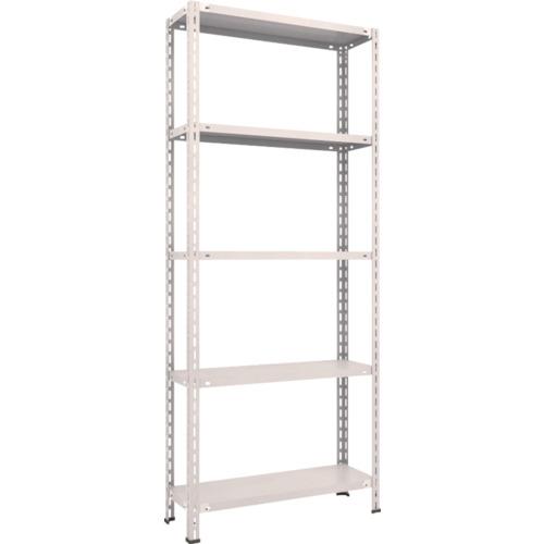 TRUSCO ชั้นวางของ ชั้นกลางน้ำหนักเบา 875 x 300 x 2100 5 ขั้น นีโอเกรย์