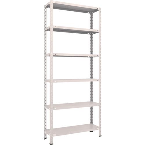 TRUSCO ชั้นวางของ ชั้นกลางน้ำหนักเบา 875 x 300 x 2100 6 ขั้น นีโอเกรย์