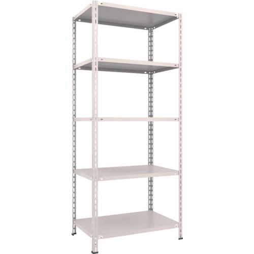 TRUSCO ชั้นวางของ ชั้นกลางน้ำหนักเบา 875 x 600 x 2100 5 ขั้น นีโอเกรย์