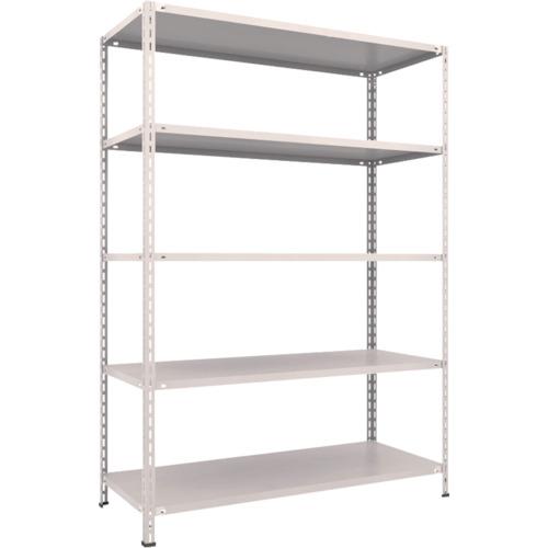 TRUSCO ชั้นกลางน้ำหนักเบา 1500x600x2100 5 ขั้น นีโอเกรย์