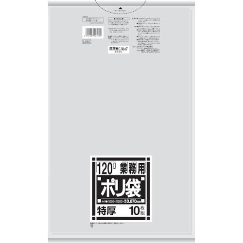 SANIPAK L99G Thick and durable plastic bag 120L