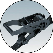 画像をギャラリービューアに読み込む, ＯＨ　ベルトラッシング　ＬＢＲ３００ＷＢＫオールブラックシリーズ　ラチェットバックル　シボリ縫製　幅３５×厚２．０ｍｍ
