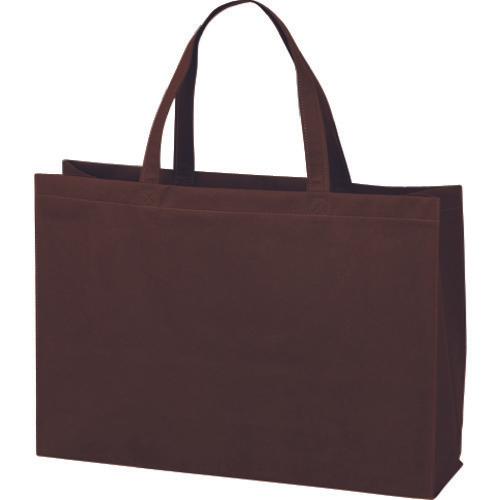 A-ONE Basic Tote 100 Middle Side สีน้ำตาลเข้ม