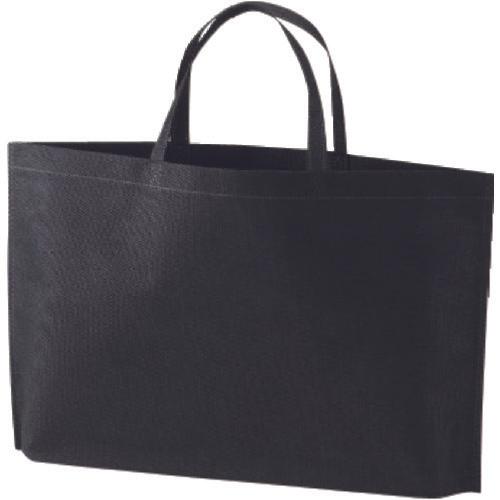 A-ONE Simple Tote A4 แนวนอน สีดำ