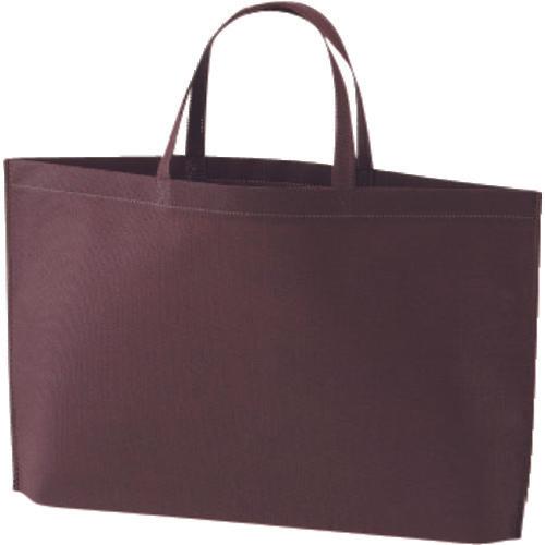 A-ONE Simple Tote A4 แนวนอน สีน้ำตาลเข้ม