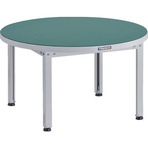 Bàn xoay TRUSCO LC loại lớn Φ860XH76 Thảm chống tĩnh điện bọc chân