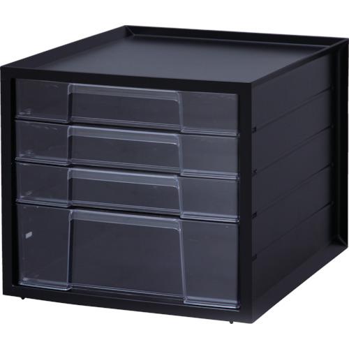 IRIS 227598 ตู้จดหมาย LCJ-4D-BK 4 ขั้น สีดำ