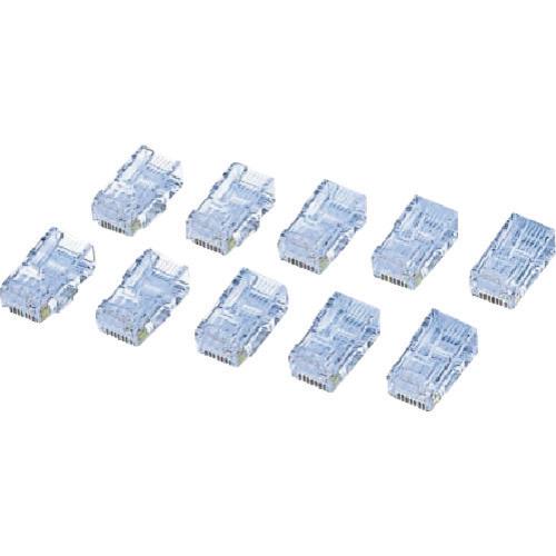 10 ขั้วต่อ RJ45 เข้ากันได้กับ ELECOM CAT6