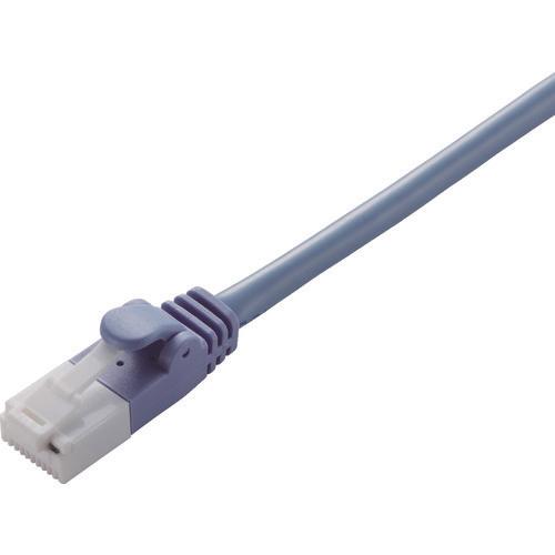 ELECOM Cat5e compatible claw break prevention LAN cable 10m blue