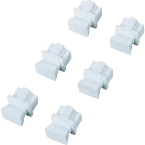 6 Nắp che bụi giắc cắm ELECOM RJ45 (màu trắng)