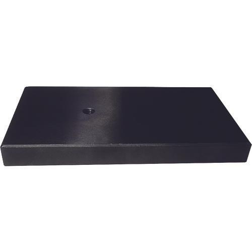 NOGA steel plate 150x80x15mm with M8 screw holes