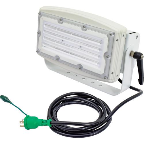 NICHIDO Square Light 100W Power Supply Integrated Type Neutral White Floodlight Type Wide