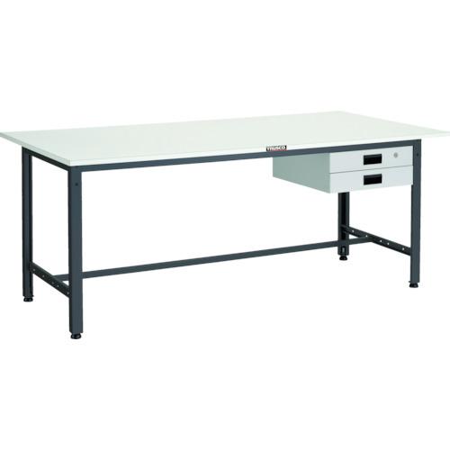 โต๊ะทำงานแบบ TRUSCO LEWP 1500 x 750 x H740 บาง 2 ลิ้นชัก