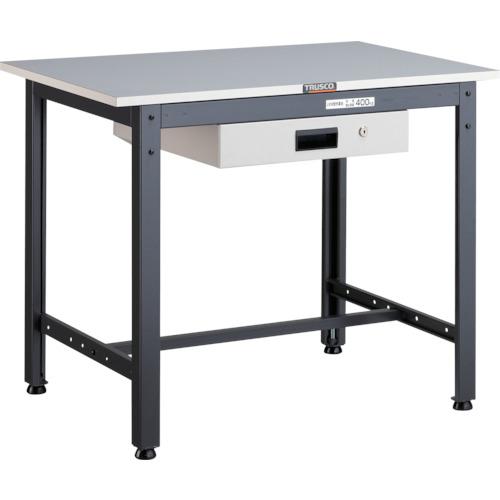 Bàn làm việc TRUSCO LEWR loại mỏng 900 x 600 x H740 có 1 ngăn kéo