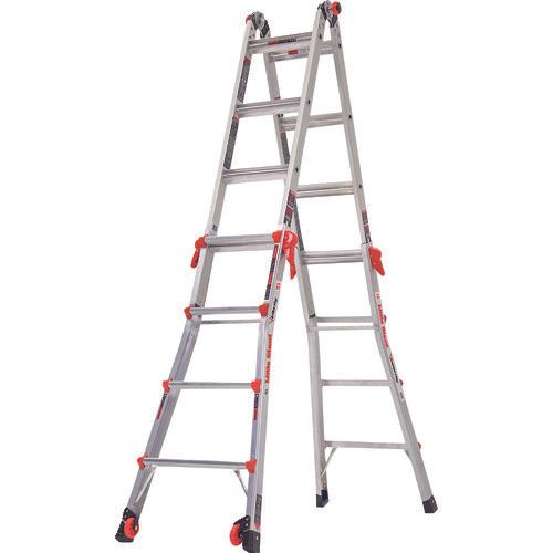 HASEGAWA retractable ladder combined use stepladder (17555)