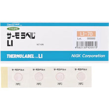 Load image into gallery viewer, NiGK Corporation thermo label 1 point display outdoor compatible type irreversible 85 degrees
