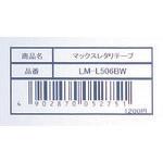 โหลดรูปภาพลงในโปรแกรมดูแกลเลอรี MAX เครื่องพิมพ์ฉลาก Bpop mini เทปกว้าง 24 มม. พื้นหลังสีเงินด้าน สีดำ
