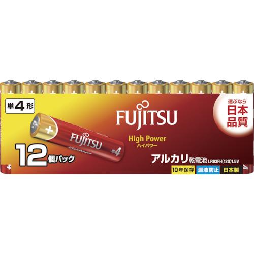 FUJITSU อัลคาไลน์ AAA (12 ชิ้น) High Power
