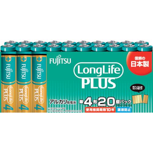 富士通　アルカリ乾電池単４　Ｌｏｎｇ　Ｌｉｆｅ　Ｐｌｕｓ　２０個パック