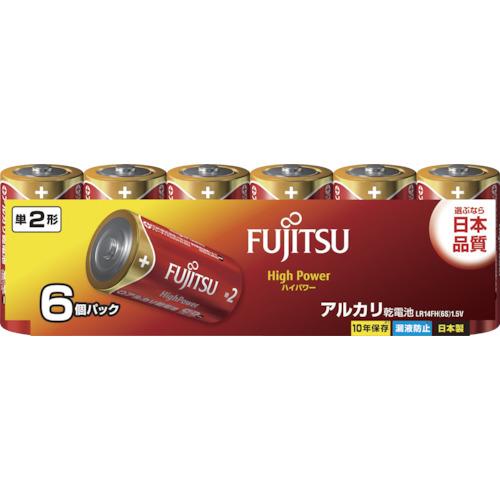 FUJITSU Alkaline AA 2 (6 ชิ้น) High Power