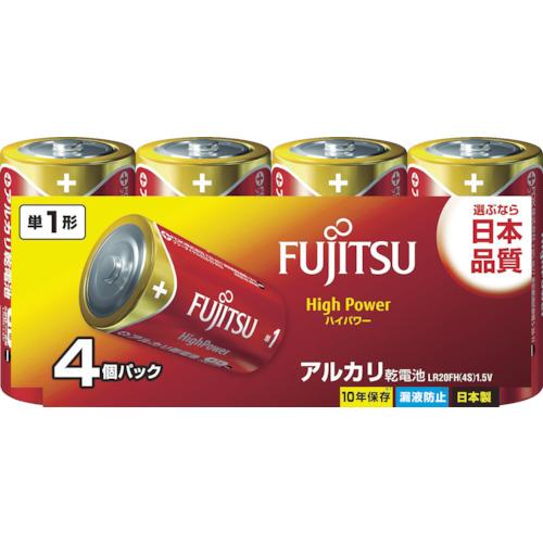 FUJITSU Alkaline Single 1 HighPower (4 ชิ้น)