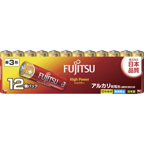 FUJITSU Alkaline AA (12 ชิ้น) High Power