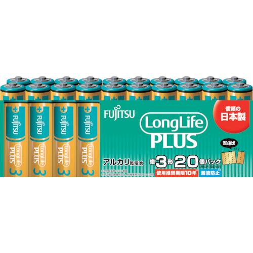 富士通　アルカリ乾電池単３　Ｌｏｎｇ　Ｌｉｆｅ　Ｐｌｕｓ　２０個パック