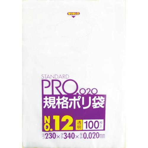 SANIPAK LT12 STANDARD plastic bag No. 12 (0.02) transparent 100 sheets