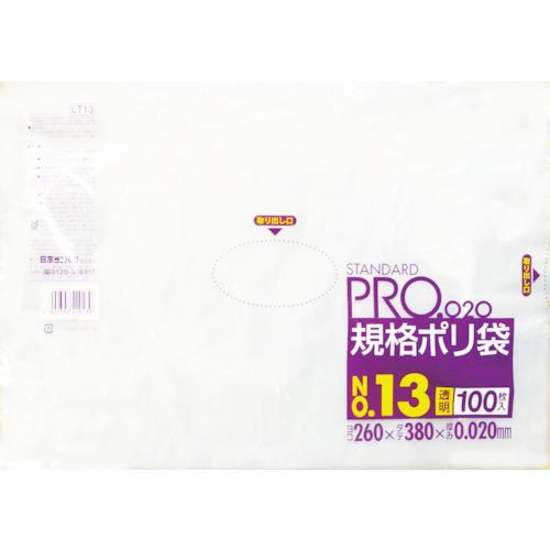 SANIPAK LT13 STANDARD plastic bag No. 13 (0.02) transparent 100 sheets