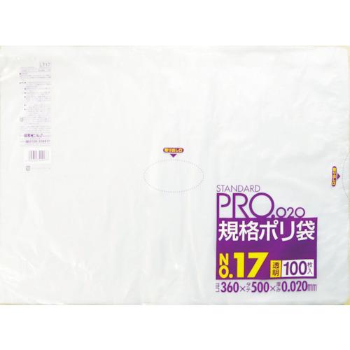 SANIPAK LT17 STANDARD plastic bag No. 17 (0.02) transparent 100 sheets
