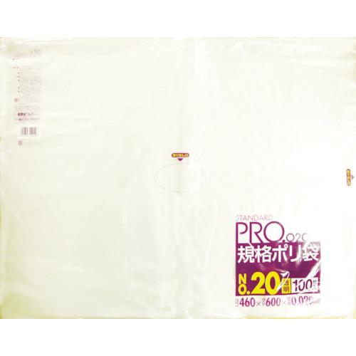 SANIPAK LT20 STANDARD plastic bag No. 20 (0.02) transparent 100 sheets