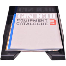 โหลดรูปภาพลงในโปรแกรมดูแกลเลอรี TRUSCO ถาดใส่จดหมาย A4 W257XD350XH65 ดำ
