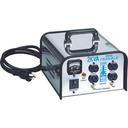 ハタヤ　ミニトランスル　降圧型　単相２００Ｖ→１００・１１５Ｖ　２．０ＫＶＡ