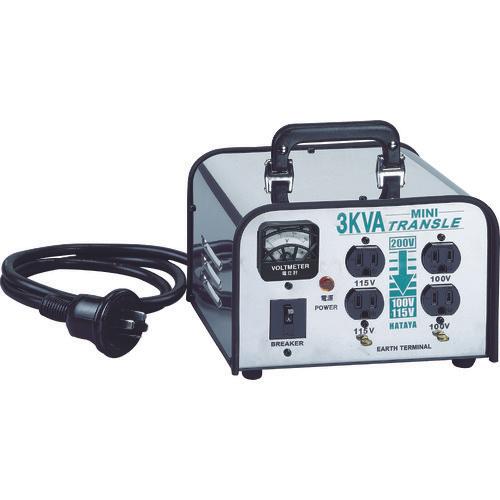 HATAYA mini transformer step-down single phase 200V→100・115V 3.0KVA