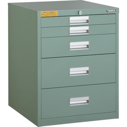 Tủ TRUSCO LVE loại 500X550XH650 5 ngăn kéo